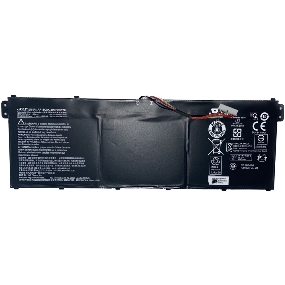 Genuine Acer AP18C8K Laptop Battery for Notebook/Aspire 5/Chromebook 314/Swift 3